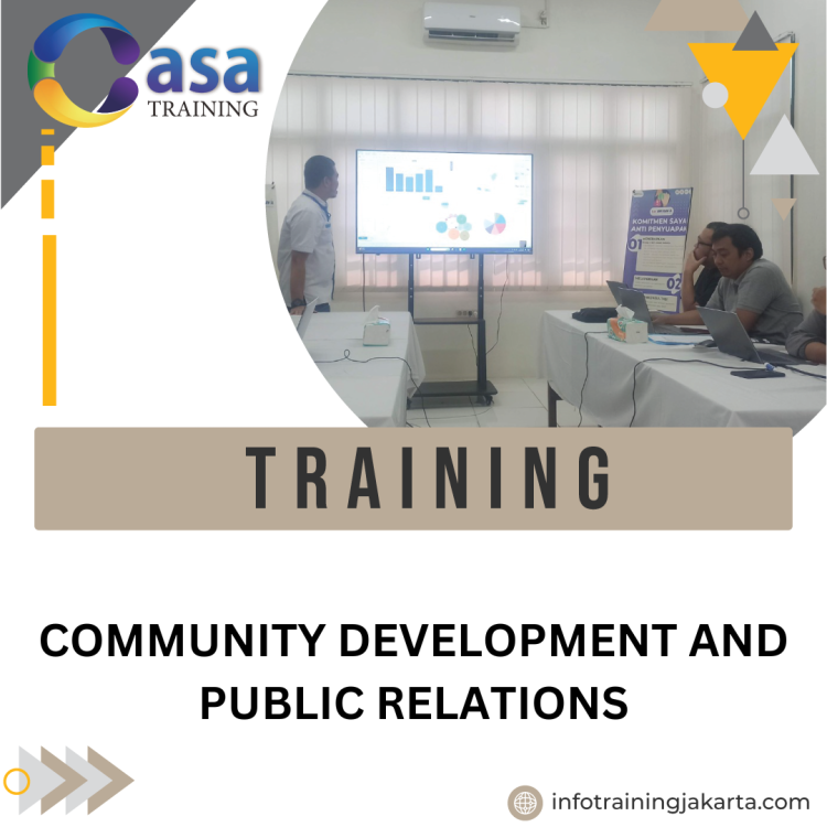 TRAINING COMMUNITY DEVELOPMENT AND PUBLIC RELATIONS