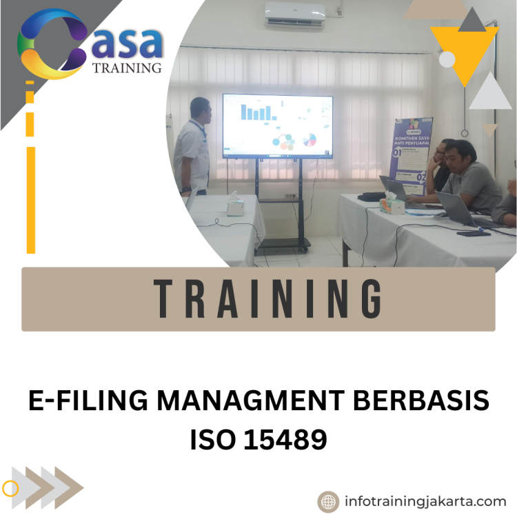 TRAINING E-FILING MANAGMENT BERBASIS ISO 15489