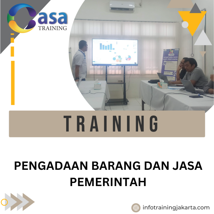 TRAINING PENGADAAN BARANG DAN JASA PEMERINTAH