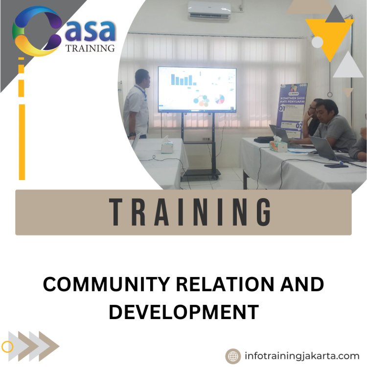 TRAINING COMMUNITY RELATION AND DEVELOPMENT